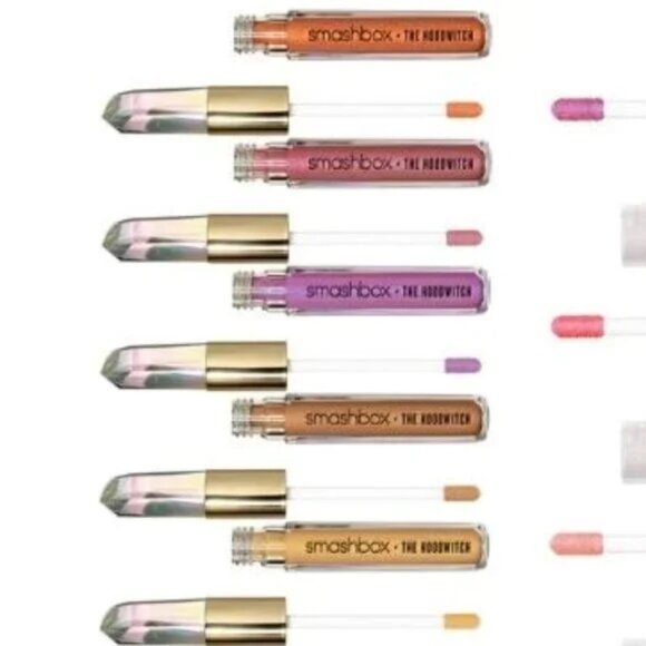 SMASHBOX + THE HOODWITCH Crystalized Always On Liquid Eye Shadow RHODONITE STAND - Picture 5 of 9